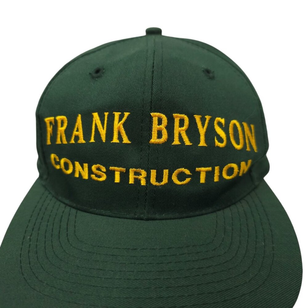 Frank Bryson Construction Snapback Cap Trucker Em… - image 7
